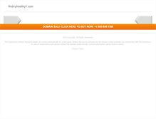 Tablet Screenshot of findmyhosting1.com